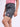 Girls Grey Regular Fit Pure Cotton Patch Pocket Shorts