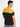 Men's Mustard And Black Regular Fit T-Shirt