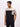 Men's Black Oversized Fit Colorblocked T-shirt