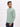 Sage Green Oversized Fit Solid Long Sleeve T-shirt For Men