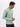 Sage Green Oversized Fit Solid Long Sleeve T-shirt For Men