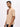 Men's Beige Oversized Fit Colorblocked T-shirt