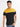 Men's Mustard And Black Regular Fit T-Shirt