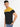 Men's Mustard And Black Regular Fit T-Shirt