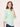 Women's Slim Fit Pure Cotton Solid Mint Green Semi Formal 3/4th Sleeve Y-Placket Shirt