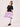 Lavender Regular Length Active Leggings For Women