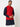 Men's Regular Fit Twill textured Crimson Red Nehru Jacket