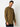 Men's Regular  Fit Pure Cotton Brown Mousse Solid Shirt Kurta