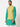 Men's Regular Fit Yarn Dyed Green Oasis Nehru Jacket