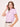 Women's Slim Fit Pure Cotton Solid Lilac Semi Formal Short Puffed Sleeve Y-placket Shirt