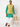 Men's Regular Fit Yarn Dyed Green Oasis Nehru Jacket