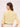 Women's Pure Cotton Textured Light Yellow Semi Formal Long Sleeve Y-Placket Pintuck Detail Shirt