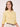 Women's Pure Cotton Textured Light Yellow Semi Formal Long Sleeve Y-Placket Pintuck Detail Shirt