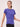 Purple Regular Fit Active Wear Top For Women