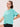 Mint Boxy Fit Performance Top For Women