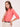 Women's Slim Fit Pure Cotton Solid Peach Semi Formal 3/4th Sleeve Y-Placket Shirt