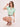 Women's Slim Fit Pure Cotton Solid Mint Green Semi Formal Short Puffed Sleeve Y-placket Shirt