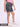 Girls Grey Regular Fit Pure Cotton Patch Pocket Shorts