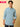 Men's Regular  Fit Pure Cotton Blue Solid Denim Shirt Kurta