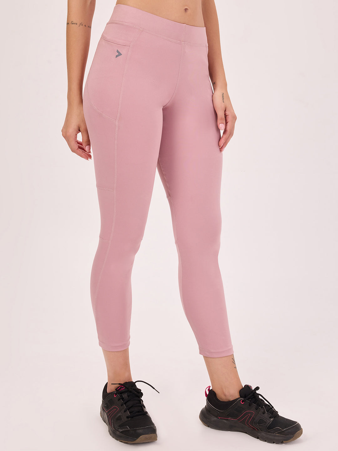 Rasberry Ankle Regular Length Active Tight For Women