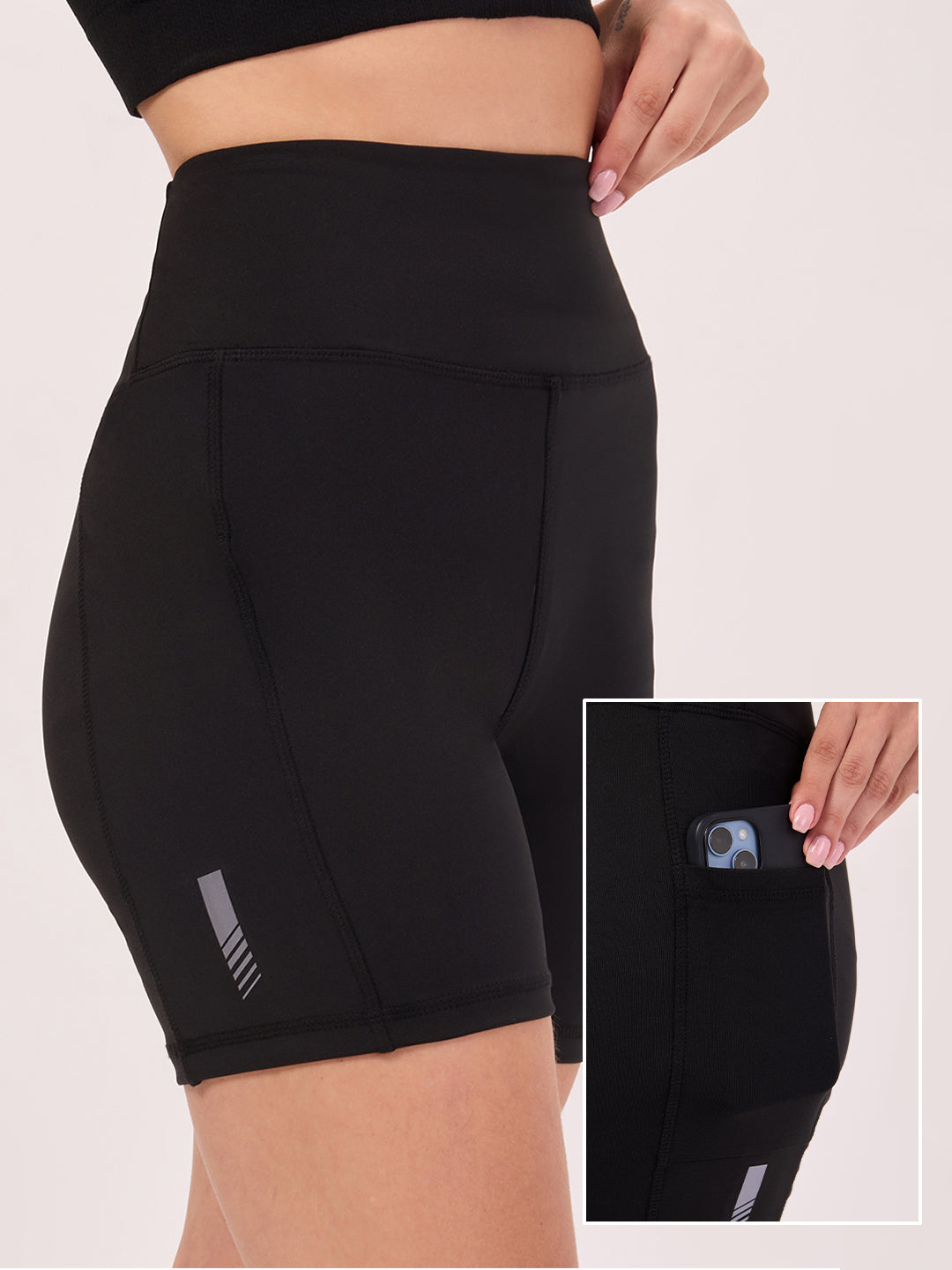 Black Running Shorts For Women