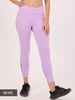 Lavender Regular Length Active Leggings For Women