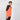 Bombay High Boy's Orange Color Block Knit Zip-up Hoodie