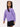 Kids Girls Lavender Oversized Fit Graphic Fleece Sweatshirt