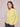 Women's Premium Cotton Full Sleeve Ribbed Sunny Lime Cardigan