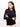 Bombay High Women's Premium Viscose Blend Black Neck Pullover