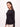 Women's Premium Viscose Blend Black Neck Pullover