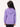 Girls Lavender Printed Fleece Hoodie