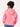 Boys Pink Printed Fleece Hoodie