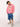 Boys Pink Printed Fleece Hoodie