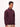 Men's Maroon Knit Regular Fit Solid Half Zip Sweatshirt