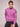 Men's Purple Knit Regular Fit Solid Half Zip Sweatshirt