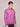 Men's Purple Knit Regular Fit Solid Half Zip Sweatshirt