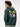 Unisex 'Life is Good' Graphic Jungle Green Oversized Fleece Hoodie with Pockets