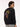 Men's 'Encased in Wonder' Graphic Black Oversized Fleece Sweatshirt