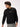 Men's 'Just Keep Growing' Graphic Black Oversized Fleece Sweatshirt