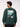 Men's 'Whisper of Peace' Graphic Jungle Green Oversized Fleece Sweatshirt