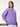 Women's 'Inspire' Graphic Lavender Oversized Fleece Sweatshirt