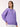 Unisex 'Inspire' Graphic Lavender Oversized Fleece Sweatshirt