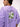 Men's 'Inspire' Graphic Lavender Oversized Fleece Sweatshirt