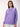 Women's 'Inspire' Graphic Lavender Oversized Fleece Sweatshirt