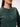 Women's Embroidered Regular Fit Jungle Green Fleece Sweatshirt