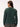 Women's Embroidered Regular Fit Jungle Green Fleece Sweatshirt