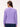 Women's Embroidered Regular Fit Lavender Fleece Sweatshirt