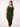 Women's Premium Viscose Rib Olive Bodycon Dress