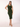 Women's Premium Viscose Rib Olive Bodycon Dress